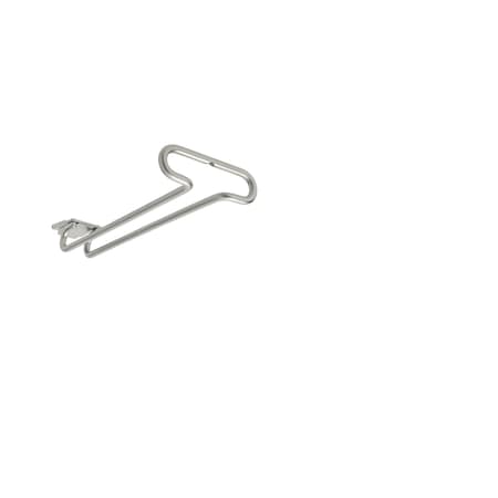 Rev-A-Shelf Steel, Silver, 4.25 in W, 1.5 in H, 11 in D, 11 in L, Satin Nickel 3150-11SN